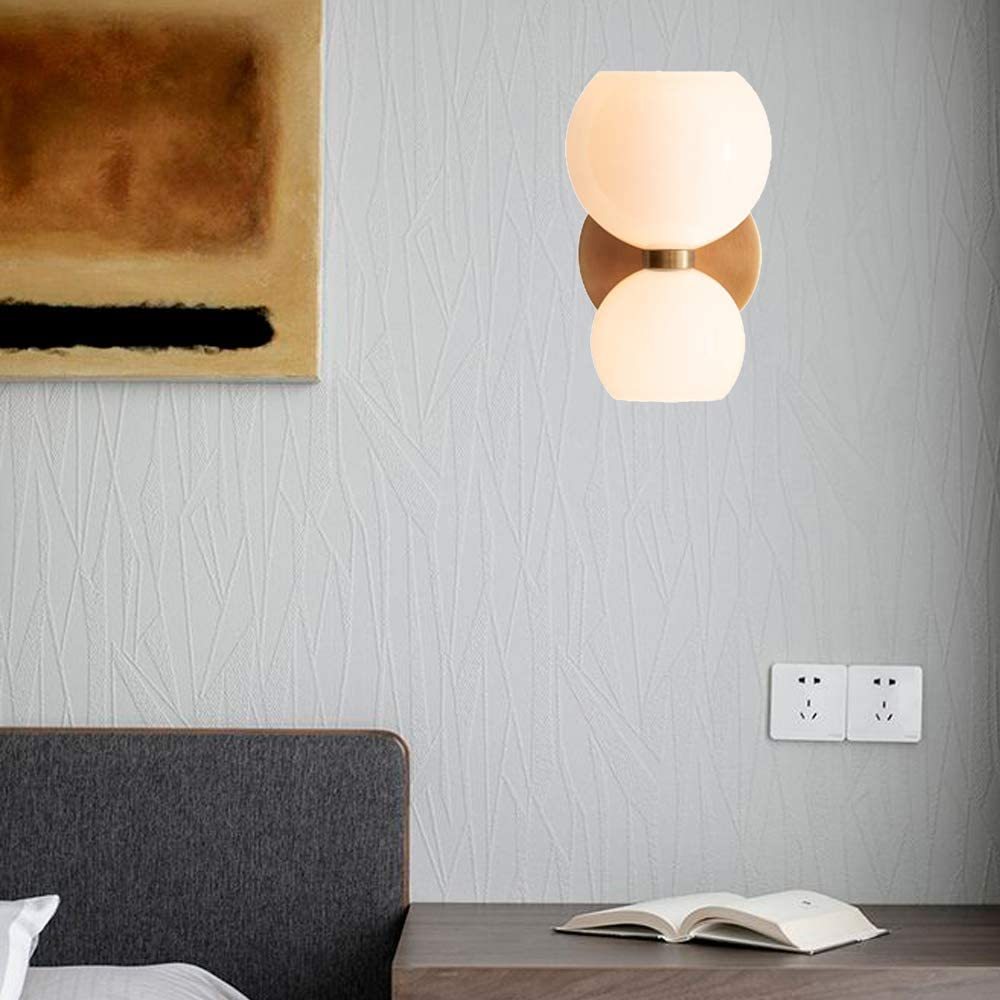 New Arrival Indoor Ceiling Lighting Decorative Home Hotel Living Room Ball Shape E27 Base 40w Wall Lamp