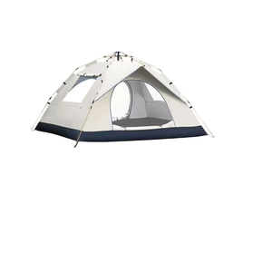 <span class=keywords><strong>Tente</strong></span> de camping automatique 3-4 personnes, imperméable, coupe-vent, en tissu Oxford, <span class=keywords><strong>avec</strong></span> protection solaire, <span class=keywords><strong>moustiquaire</strong></span>, montage rapide, pour l'extérieur - Product Image 1