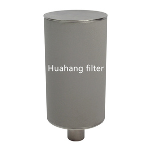 High Temperature Steam Filter Element 0.5um <b>Titanium</b> Rod 10" 20" 30" Sizes Sintered Filter For Liquid And Gas Filtration - Product Image 6