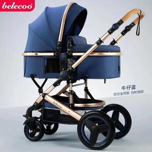Cochecito de Bebé 3 en 1 de Lujo FANGZHUO, Cuna de Alta Calidad, Canasta para Dormir, 5 Ruedas, Marco de Acero Inoxidable para Bebés de 0 a 3 Años - Product Image 2