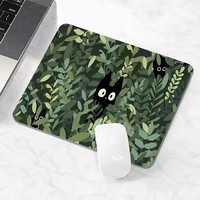 Tapis de souris de jeu Anime EVA avec motif floral en stock, tapis de bureau sur mesure