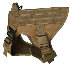 Arnés de chaleco de entrenamiento para perros y mascotas, diseño táctico personalizado de lujo para exteriores - Product Image 1