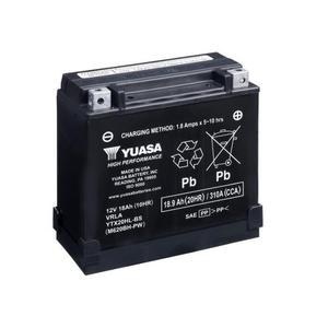 Nueva Batería de Motocicleta Yuasa YTX20HL-BS 12V 18Ah AGM VRLA de Alto Rendimiento con Corriente de Arranque de 310A - Product Image 1