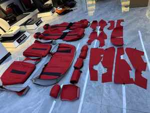 Fundas de Asiento de Coche de Cuero de Lujo, Impermeables, Antideslizantes y Duraderas, Juego Completo Universal para BMW M3, Gran Venta - Product Image 2