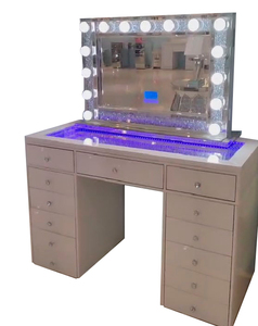 <span class=keywords><strong>Coiffeuse</strong></span> miroir LED avec haut-parleur RGB et miroir <span class=keywords><strong>Hollywood</strong></span>, meuble, vente directe d'usine, meilleure vente 2022 - Product Image 1