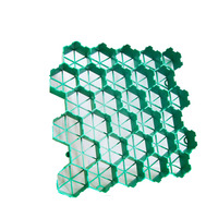 Système de grille en gravier perméable pour allée de jardin, pavés en gravier pour les zones de stationnement en gravier ou les allées