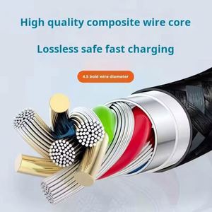 Customized Logo 3 in 1 Data 5A Cell Phone Mobile Para Celular Tipo Charger Gift Sets <b>Usb</b> Type <b>C</b> <b>Cable</b> Fast Charging - Product Image 4