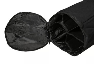 Sac de transport pour microphone en polyester 600D personnalisé en usine, capacité de 6 pieds de microphone, 6 trépieds, sac de transport pour pied de microphone, sac pour pied de microphone - Product Image 3