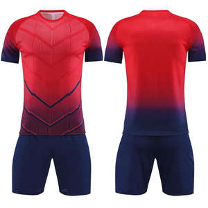 Nuova Divisa da Calcio per Adulti Personalizzabile con Logo, Asciugatura Rapida, 100% Poliestere, Manica Corta, Design alla Moda - Product Image 4