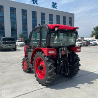 Tracteur de Verger 4x4 80 CV avec Cabine Basse Climatisée 1800 mm et Levier de Vitesses Latéral pour Exploitations Fruitières DONOL