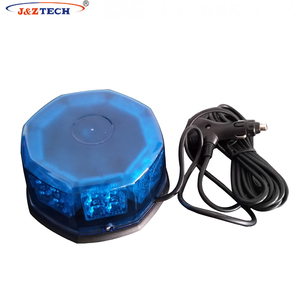 Feux stroboscopiques LED pour <span class=keywords><strong>ambulance</strong></span> et camion 12-24V, 8 côtés, ambre, clignotant rotatif, balise bleue, accessoire de lumière de voiture - Product Image 2