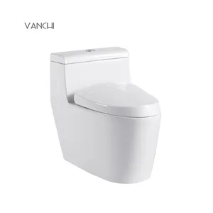 Dibuat Di Cina Keramik Saniter Modern One Piece Toilet