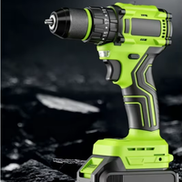 Perceuse sans fil 21V Lithium-Ion, 1350 tr/min, vitesse variable, perçage du bois jusqu'à 40mm, pour bricolage, atelier et réparation
