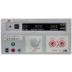 Fabriek RK2671CM HV test fabriek producten Hi-pot tester druk-slip tester voor AC/DC 5/ 10KV Weerstaan spanning tester