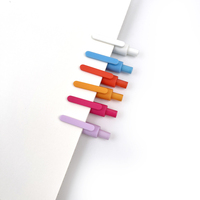 Stylos à bille en gel multicolores en plastique bon marché pour l'école, avec logo personnalisé imprimé OEM rétractable pour la papeterie