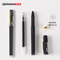 Stylo Roller GENVANA en Gros, Grande Capacité d'Encre, Pointe Bille 0.5, Excellente Écriture, Stylos Gel pour Étudiants et Fournitures de Bureau