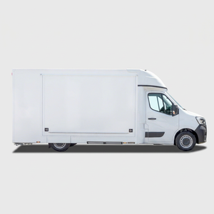 Compre Nuevos Camiones de Comida Móviles 2026 de 4 Ruedas, Motorizados, de Acero Inoxidable Resistente a la Corrosión, para Ventas al Aire Libre - Product Image 1