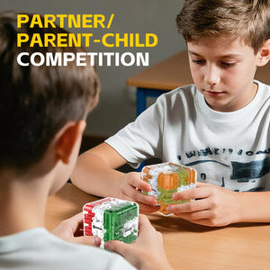 Cubo Mágico Educativo para Aliviar el Estrés, Laberinto Grande, Rompecabezas de Bolas Rodantes en 3D, Cubo de Laberinto para Niños, Pensamiento Lógico - Product Image 3