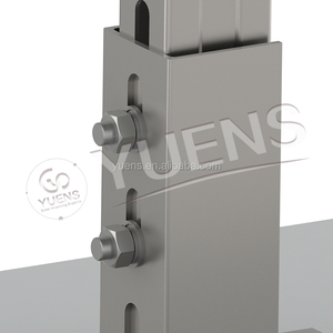 Support de montage au sol pour panneaux solaires photovoltaïques en acier galvanisé Yuens 1 MW, nouvelle conception pour système de structure agricole GP-3C, supports universels - Product Image 5