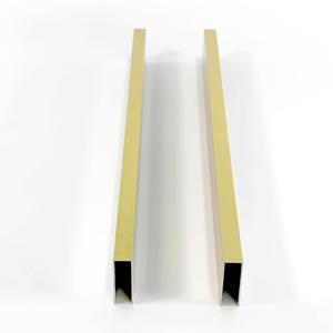 Meilleur <span class=keywords><strong>prix</strong></span> de qualité Canaux en aluminium en forme de U Profilé de canal en aluminium galvanisé de bonne qualité - Product Image 4