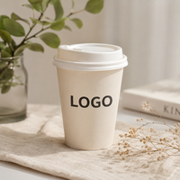 Vasos de Papel Desechables Impresos con Logotipo Personalizado para Café, Té y Bebidas, para Cafeterías, Restaurantes y Servicios de Alimentos al por Mayor