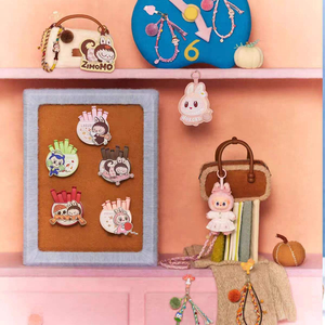 Nouveautés chaudes City Park Limited boule de fourrure fête poupée en peluche Popmart les monstres pour labubu mokoko automne chandails boîtes mystères - Product Image 5