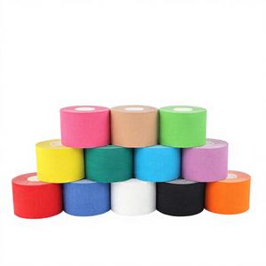 Cinta Kinesiológica Deportiva <span class=keywords><strong>de</strong></span> Algodón Flexible y Transpirable, Libre <span class=keywords><strong>de</strong></span> Látex, 5m, <span class=keywords><strong>para</strong></span> Alivio del <span class=keywords><strong>Dolor</strong></span> <span class=keywords><strong>de</strong></span> <span class=keywords><strong>Tobillo</strong></span>, Muñeca y Rodilla, Exportación Global - Product Image 1