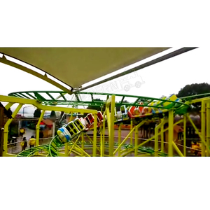 เครื่องเล่นสวนสนุกสำหรับครอบครัว รถไฟเหาะขนาดเล็ก 32 ที่นั่ง สำหรับขาย - Product Image 4