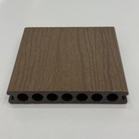 Tarima de Exterior de Madera y Plástico Compuesto, Diseño Moderno, Antideslizante, Coextrusión WPC