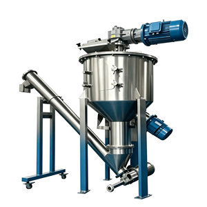 Machine de mélange verticale de précision pour un mélange cohérent de poudres et de granulés - Product Image 2