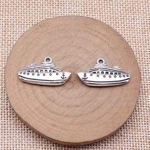 Boot Charms Bulk Ship Charms Antike Silber Ocean Sea Cruise Boote Fahrzeug Kreuzfahrt Segeln Vintage Anhänger für die Schmuck herstellung - Product Image 6