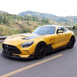 ชุดแต่งคาร์บอนไฟเบอร์แบบเปียกสีดำ รุ่น Black Series สำหรับรถเบนซ์ AMG GT ปี 2015-2023 ประกอบด้วยกันชนหน้า/หลัง สเกิร์ตข้าง และฝากระโปรง - Product Image 4