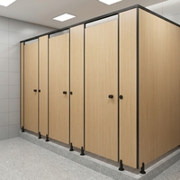 Divisor de Baño Ecológico Impermeable de Aluminio con Instalación Rápida para Baños Públicos y Paredes de Duchas