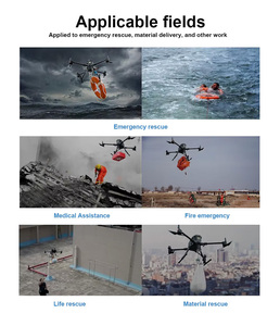 Système de <span class=keywords><strong>livraison</strong></span> aérienne de secours PT-4 pour drone <span class=keywords><strong>DJI</strong></span> M300 & M350 RTK, charge utile maximale de 25 kg, kit de largage, crochet de largage, lanceur à quatre étapes - Product Image 6