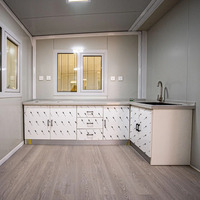 Venta Directa de Casa Prefabricada Expandible en Contenedor de 20 y 40 Pies, Villa de 5 Dormitorios, Casa Móvil Prefabricada, Casa Portátil