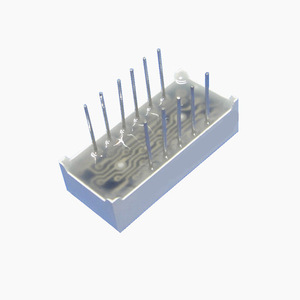 Hổ phách 0.28 inch 3 chữ số 7 đoạn dẫn hiển thị dẫn mô-đun Houkem-2831-A/Ba 12pins - Product Image 4