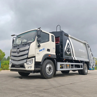 Camion à ordures compacteur Tianyun 14cbm 2.0L moteur arrière 4x2 manuel diesel gestion des déchets avec compacteur Euro 3 émissions