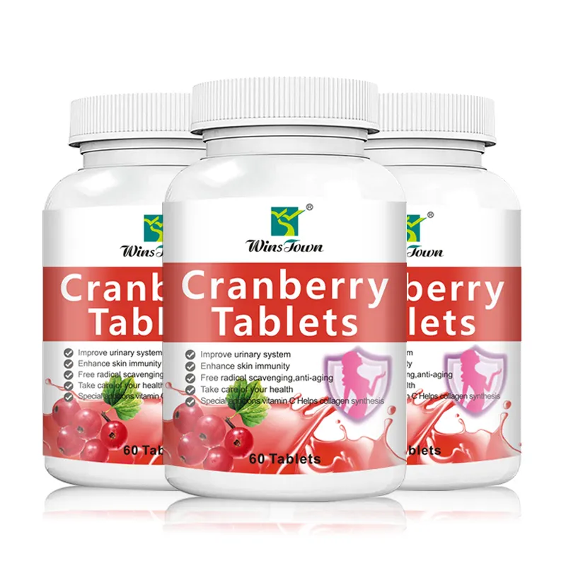 Cranberry-Extrakt-Tabletten Natürliche Kollagens yn these Haut Anti-Aging Cranberry-Pulver Süßigkeiten für Nahrungs ergänzungs mittel