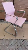 Chaise de bureau exécutive moderne en cuir PU avec dossier fixe en PU et fonction de massage pour hôtel et salle à manger