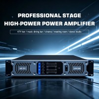 Amplificateur de puissance professionnel 4 canaux AOFO LX41200, amplificateur audio PA haute puissance pour scène, concert, sonorisation