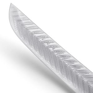 Navaja de Bolsillo Táctica de Acero Inoxidable Damasco, Hoja D2 y Mango de Madera para Camping, Uso Diario, Bricolaje, Uso Industrial, OEM Disponible - Product Image 3