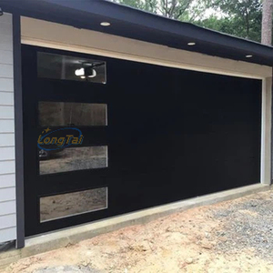 Porte de <span class=keywords><strong>garage</strong></span> plate en aluminium LongTai, surface lisse, moderne, plus élégante que les anciennes portes de <span class=keywords><strong>garage</strong></span> - Product Image 2