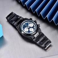 Montre à quartz pour homme BENYAR 5204, élégante, lumineuse, étanche, bracelet en acier, calendrier, montres de business pour homme, Reloj Hombre