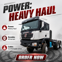 Camion tracteur diesel Shacman Delong X3000 6x6 neuf, 420 CV, moteur Weichai, norme d'émission Euro 6, état neuf