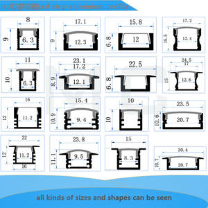 LED-Lichtleisten Profili Interno Di Alluminio Pela Tira Perfil De Alumínio Conduzido <span class=keywords><strong>25mm</strong></span>, conduzido Profili Di Alluminio - Product Image 6