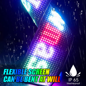 Đèn <span class=keywords><strong>LED</strong></span> ô tô mắt quỷ động, vòng tròn thần kỳ, màn hình <span class=keywords><strong>LED</strong></span> ma thuật thực tế, cánh thiên thần, ma trận neon, linh hoạt, nhấp nháy, đổi màu - Product Image 4