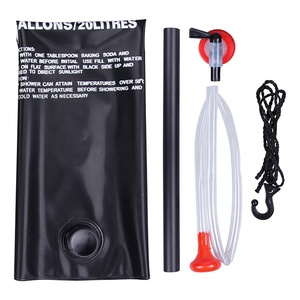 Calentador de Agua Solar Portátil de 20L (5 Galones) con Bolsa de Calentamiento para Camping, Ducha Portátil para Exteriores - Product Image 4