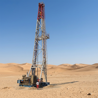 Plateforme de forage pétrolier entraînée par une boîte de vitesses pour la construction de puits pétroliers, le forage profond et l'exploration