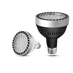 หลอดไฟสปอตไลท์ราง LED ฐานสกรู <span class=keywords><strong>E27</strong></span> PAR30สำหรับ CRI 85-1390 220V 35W-55W สวนและเชิงพาณิชย์ - Product Image 1