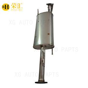 Silenciador de escape medio del sistema de escape de acero inoxidable de la mejor calidad para T oyota 2700 silencio de escape con tipo corto - Product Image 4